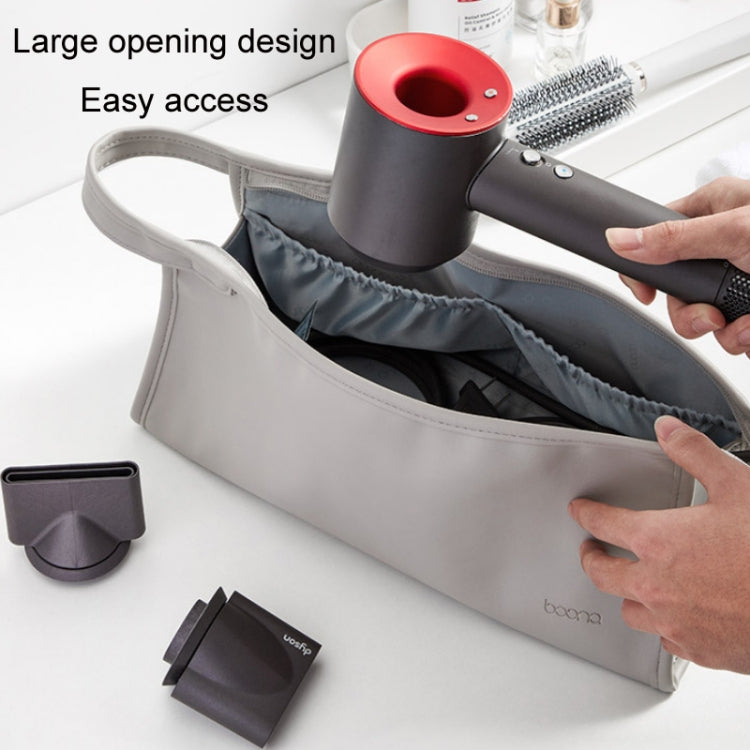 Baona BN-DS001 for Dyson Hair Dryer Accessories Leather Organizer(Blue) - Dyson Accessories by Baona | Online Shopping South Africa | PMC Jewellery