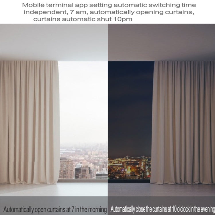 X101 Smart Home Automatic Curtain Machine With RC, Style: Roman Pole Model Single Host+Gateway - Smart Switch by PMC TechLife | Online Shopping South Africa | PMC TechLife | Buy Now Pay Later Mobicred