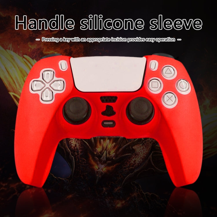 For PS5 Controller Silicone Case Protective Cover, Product color: White - Cases by PMC TechLife | Online Shopping South Africa | PMC TechLife