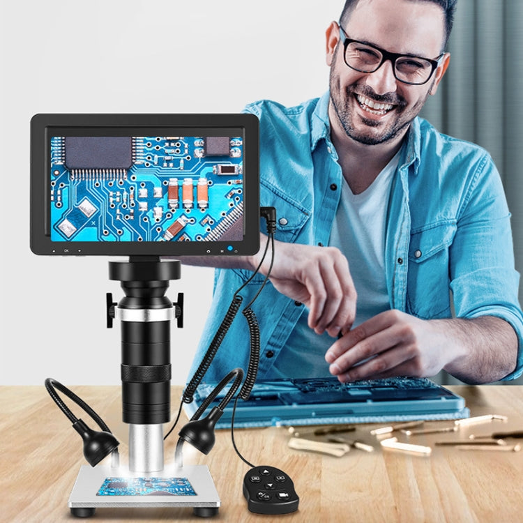 1200X 7-Inch HD Display Multifunctional Maintenance Inspection Digital Microscope(DM9-S) - Digital Microscope by PMC Jewellery | Online Shopping South Africa | PMC Jewellery | Buy Now Pay Later Mobicred