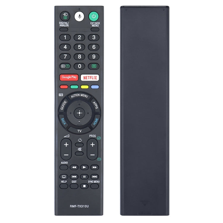 RMF-TX310U For Sony 4K Ultra HD Smart LED TV Voice Remote Control Replacement(Black) - TV by PMC Jewellery | Online Shopping South Africa | PMC Jewellery