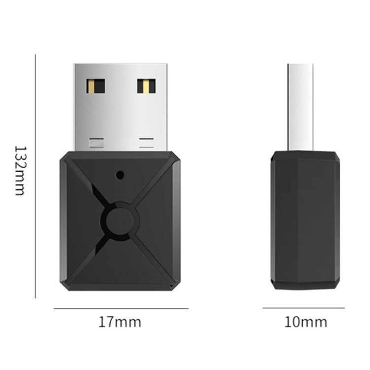 A30 USB Bluetooth 5.0 Receiver Transmitter Wireless Audio Adapter - Audio Receiver Transmitter by PMC TechLife | Online Shopping South Africa | PMC TechLife