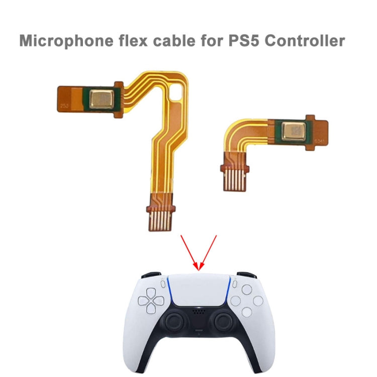 For PS5 Controller  Microphone Flex Cable Repair Parts One Pair - free shipping - PMC TechLife - Order now!