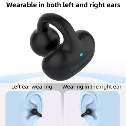 M-S8 Wireless Stereo Single Ear Clip-on Bluetooth Earphone(Black) - Bluetooth Earphone by PMC Jewellery | Online Shopping South Africa | PMC Jewellery