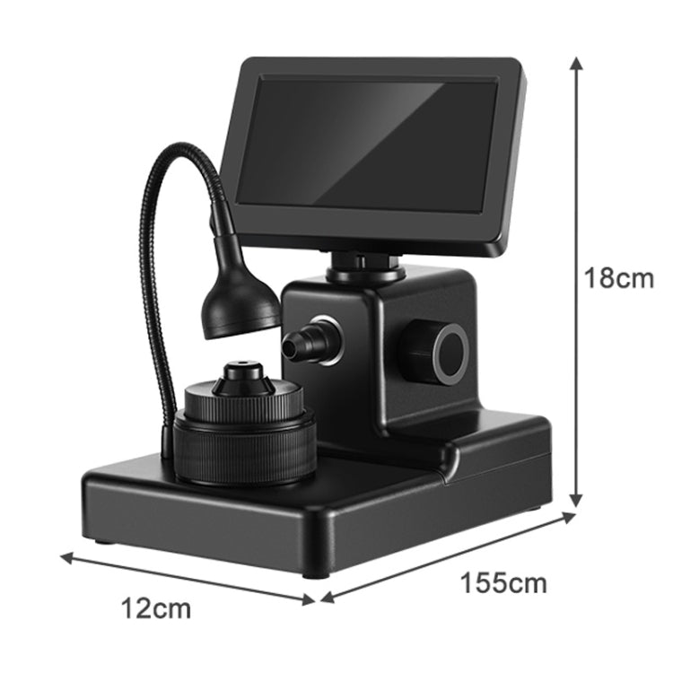 HJ1000 50-1000X 3000mAh Diamond Waist Code Microscope GIA Jewelry Waist Code Instrument - free shipping - PMC TechLife - Order now!