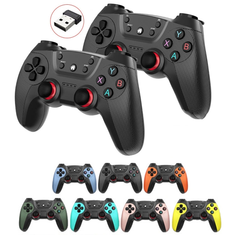 KM-029   2.4G One for Two Doubles Wireless Controller Support PC / Linux / Android / TVbox(Mountain Blue) - Gamepads by PMC Jewellery | Online Shopping South Africa | PMC Jewellery