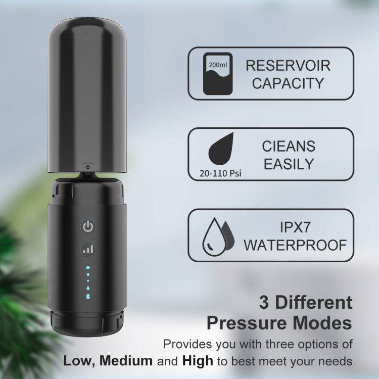 Water Powered Ear Cleaner Electric Triple Jet Stream with 3 Pressure Settings - Ear Care Tools by PMC Jewellery | Online Shopping South Africa | PMC Jewellery