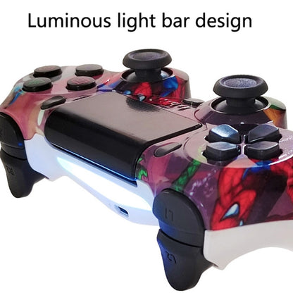 For PS4 Wireless Bluetooth Game Controller With Light Strip Dual Vibration Game Handle(Cartoon) - Gamepads by PMC Jewellery | Online Shopping South Africa | PMC Jewellery