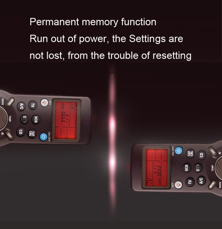 CHUNGHOP RM-991 6 In 1 Universal Learning Infrared Universal Remote Control - free shipping - PMC TechLife - Order now!