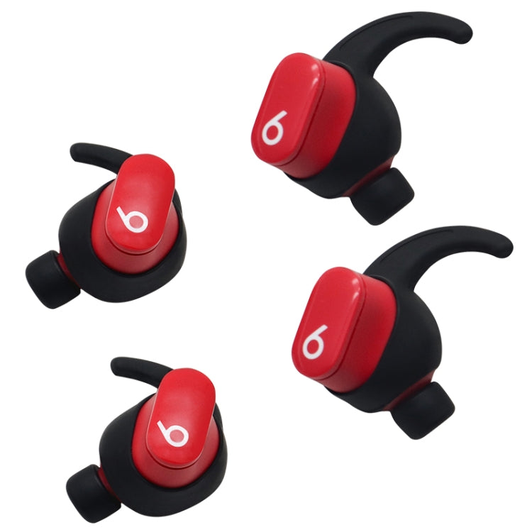 For Beats Studio Buds 2pairs Wireless Bluetooth Earphone Silicone Non-slip Ear Caps(Black) - Anti-dust & Ear Caps by PMC Jewellery | Online Shopping South Africa | PMC Jewellery