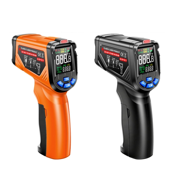 ANENG TH06 Oil Temperature High Precision Thermometer Laser Baking Infrared Water Thermometer(Orange) - free shipping - PMC TechLife - Order now!