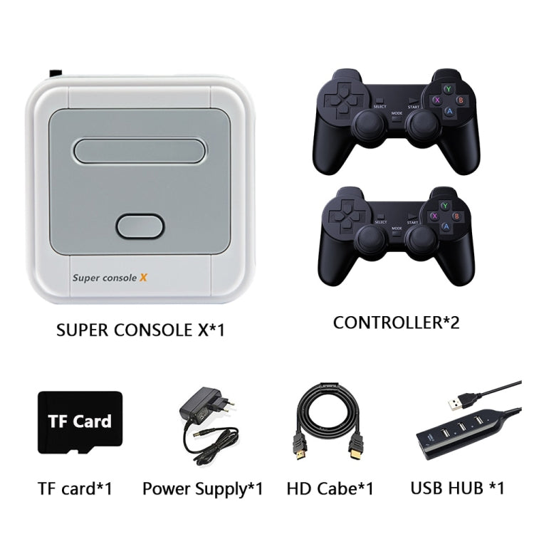 Super Console X 64GB 30000+ Games Wireless 4K HD 3D Double Game Console Box, US Plug - free shipping - PMC TechLife - Order now!