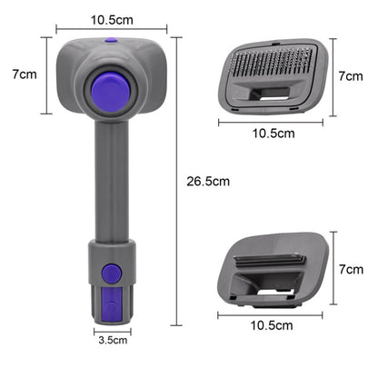 For Dyson V6 V7 V8 V10 V11 Vacuum Cleaner Pet Hair Suction Head, Spec: Luxury - Dyson Accessories by PMC Jewellery | Online Shopping South Africa | PMC Jewellery