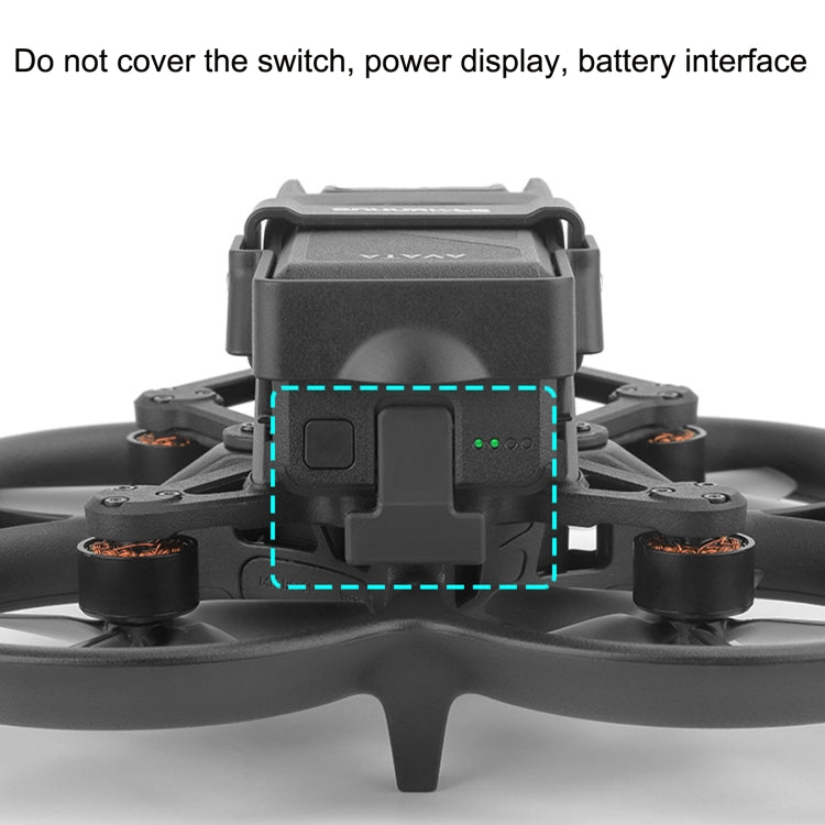 Sunnylife AT-DC503 For DJI Avata Battery Anti-Release Buckle Anti-Loose Falling Folding Buckle(Black) -  by Sunnylife | Online Shopping South Africa | PMC Jewellery