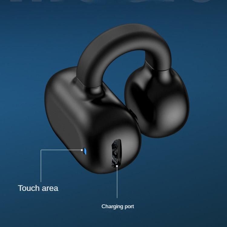 Z28 Wireless Ear Clip Type Single-Ear Bluetooth 5.3 Earphone(White Box Packag) - Bluetooth Earphone by PMC TechLife | Online Shopping South Africa | PMC TechLife