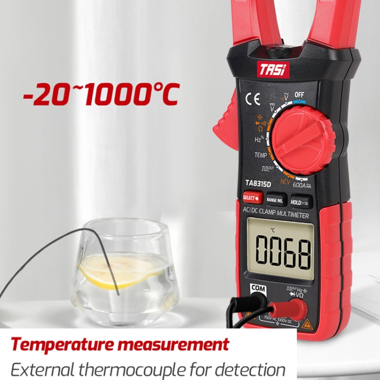 TASI TA8315B Clamp Type Multimeter High Precision Digital Ammeter - free shipping - PMC TechLife - Order now!