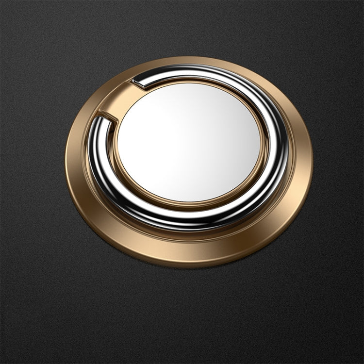 5pcs Car Magnetic Metal Ring Buckle Mobile Phone Holder(Gold) - Ring Holder by PMC TechLife | Online Shopping South Africa | PMC TechLife