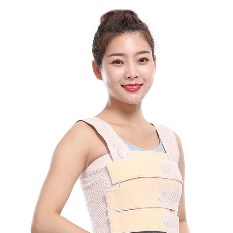 Right M Chest Compression Fixation Strap Breast Surgery Chest Strap(Beige) - Corrector by PMC Jewellery | Online Shopping South Africa | PMC Jewellery