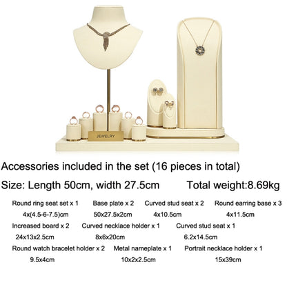 Window Jewelry Display Props Necklace Earrings Ring Jewelry Stand Set 10 - Jewelry Storages by PMC Jewellery | Online Shopping South Africa | PMC Jewellery