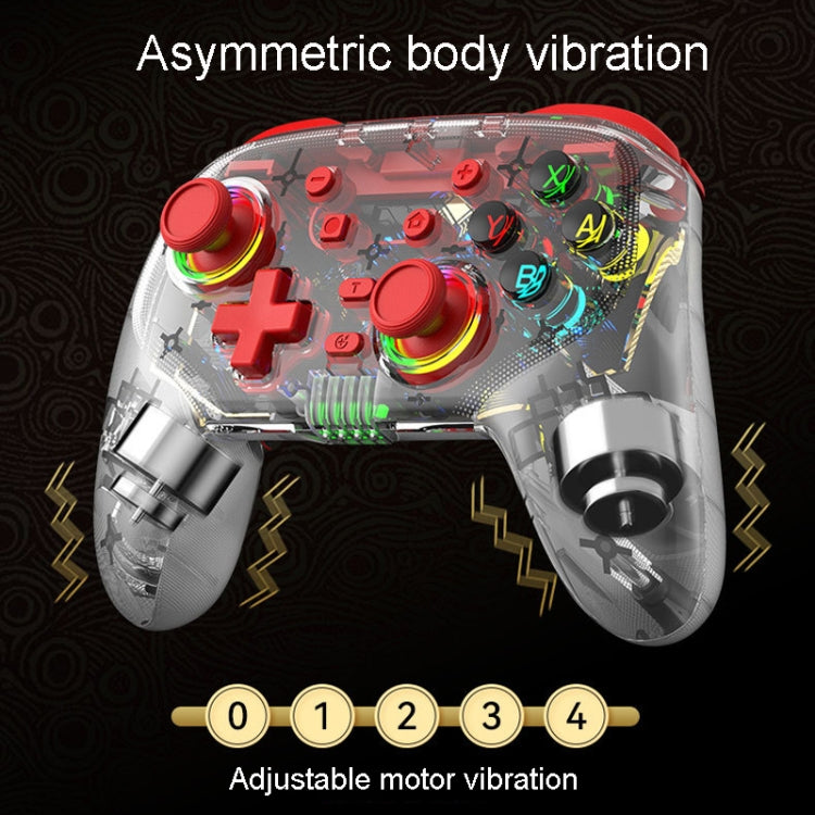 For PS3 / PS4 Dual Vibration Wireless Gamepad With RGB Lights(Green) - Gamepads by PMC Jewellery | Online Shopping South Africa | PMC Jewellery