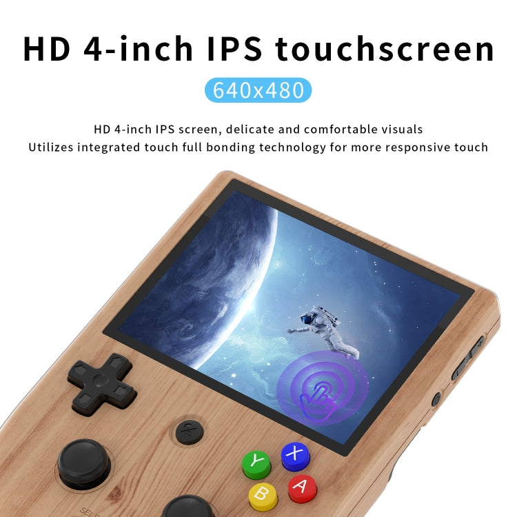 ANBERNIC RG405V 4+256G 10000 Games Handheld Game Console 4-Inch IPS Screen Android 12 System T618 64-Bit Game Player(Wood Grain) - Pocket Console by ANBERNIC | Online Shopping South Africa | PMC Jewellery | Buy Now Pay Later Mobicred