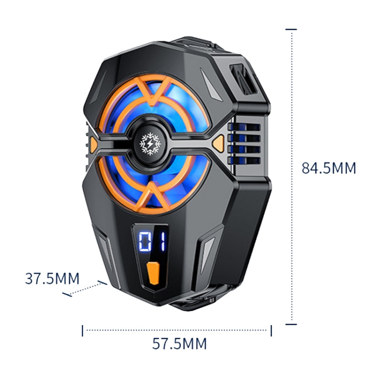 J20 Three-speed Adjustable Semiconductor Refrigeration Mobile Phone Radiator, Style: Basic Model - Cooling Fan Radiator by PMC TechLife | Online Shopping South Africa | PMC TechLife