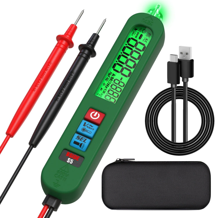 BSIDE S5 Smart Digital Pen Multimeter Voltage Detector(Charging Model) - Digital Multimeter by BSIDE | Online Shopping South Africa | PMC Jewellery | Buy Now Pay Later Mobicred