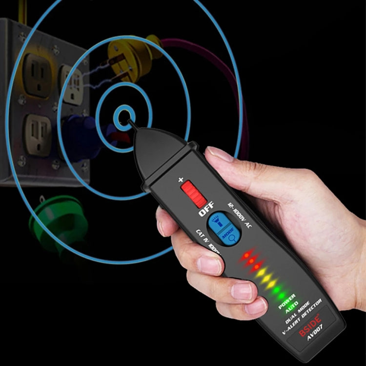 BSIDE AVD07 Smart Dual Mode Electric Pen Non-Contact Break-Point Sensing AC Voltage Tester - Current & Voltage Tester by BSIDE | Online Shopping South Africa | PMC TechLife | Buy Now Pay Later Mobicred