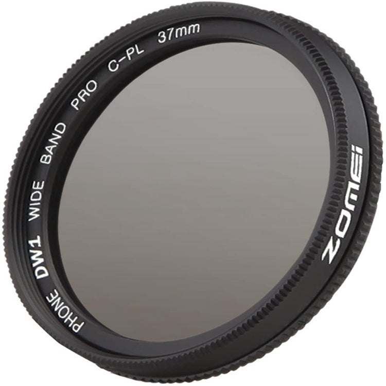 ZOMEI Camera Filter 37MM CPL Polarizer Mobile Phone External Lens(Black) - Others Lens by ZOMEI | Online Shopping South Africa | PMC TechLife