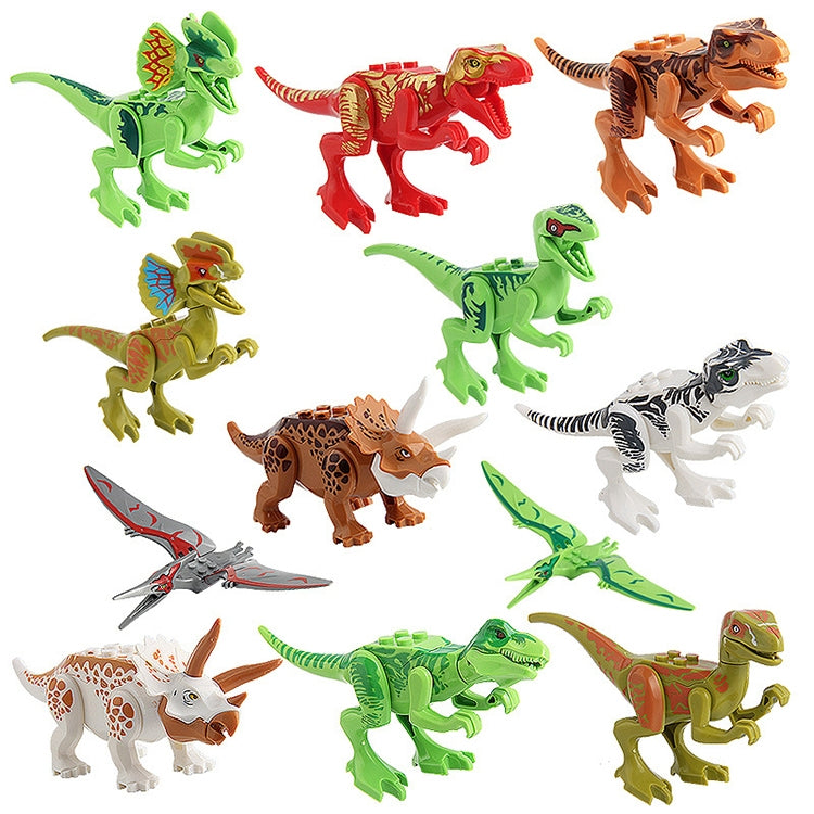 6 in 1 Intelligent Toys DIY ABS Material Building Blocks Dinosaurs, Random Style Delivery - Building Blocks by PMC Jewellery | Online Shopping South Africa | PMC Jewellery