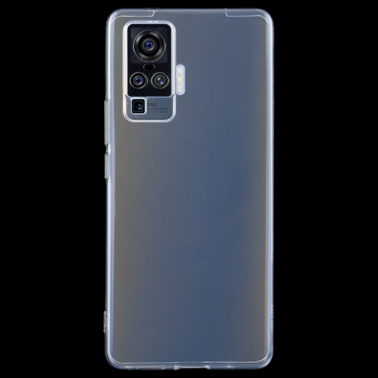 For Vivo X50 Pro 0.75mm Ultra-Thin Transparent TPU Protective Case - vivo Cases by PMC Jewellery | Online Shopping South Africa | PMC Jewellery