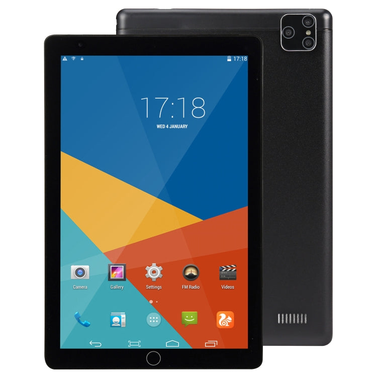 BDF P8 3G Phone Call Tablet PC, 8 inch, 2GB+32GB, Android 9.0, MTK8321 Octa Core Cortex-A7, Support Dual SIM & Bluetooth & WiFi & GPS, EU Plug(Black) - BDF by BDF | Online Shopping South Africa | PMC Jewellery | Buy Now Pay Later Mobicred