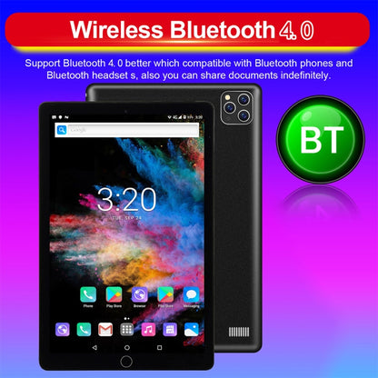 BDF A10 3G Phone Call Tablet PC, 10 inch, 2GB+32GB, Android 9.0, MTK8321 Octa Core Cortex-A7, Support Dual SIM & Bluetooth & WiFi & GPS, EU Plug(Black) - BDF by BDF | Online Shopping South Africa | PMC Jewellery