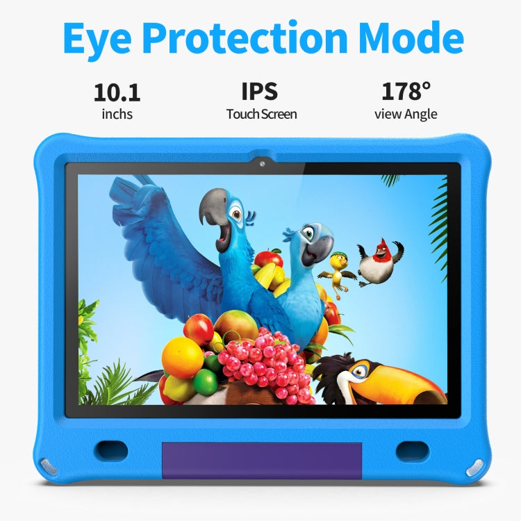 Pritom B10K Kids Tablet PC, 10.1 inch, 3GB+64GB, Android 12 Allwinner A133 Quad Core CPU, Support 2.4G WiFi / BT 4.0, Global Version with Google Play (Blue) -  by PRITOM | Online Shopping South Africa | PMC Jewellery