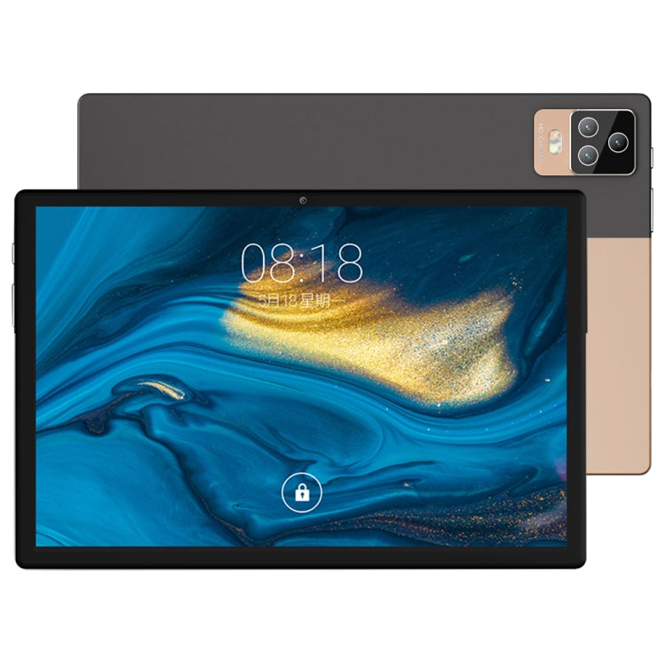BDF P70 4G LTE Tablet PC, 10.1 inch, 8GB+128GB, Android 12.0 MTK6762 Octa Core, Support Dual SIM & Bluetooth & WiFi, EU Plug(Gold) - BDF by BDF | Online Shopping South Africa | PMC Jewellery