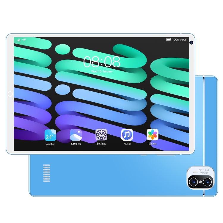 X5 3G Phone Call Tablet PC, 8.1 inch, 1GB+16GB, Android 5.1 MT6592 Octa Core, Support Dual SIM, WiFi, Bluetooth, GPS, UK Plug (Blue) - 7.0-8.0 inch by PMC Jewellery | Online Shopping South Africa | PMC Jewellery