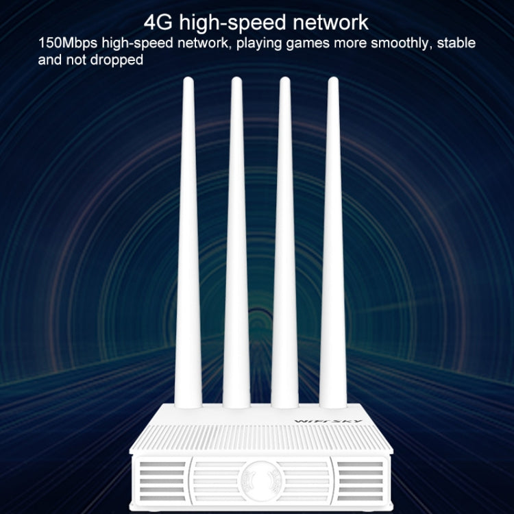 COMFAST GR401 300Mbps 4G Household Signal Amplifier Wireless Router Repeater WIFI Base Station with 4 Antennas, Asia Pacific Edition - Wireless Routers by COMFAST | Online Shopping South Africa | PMC Jewellery