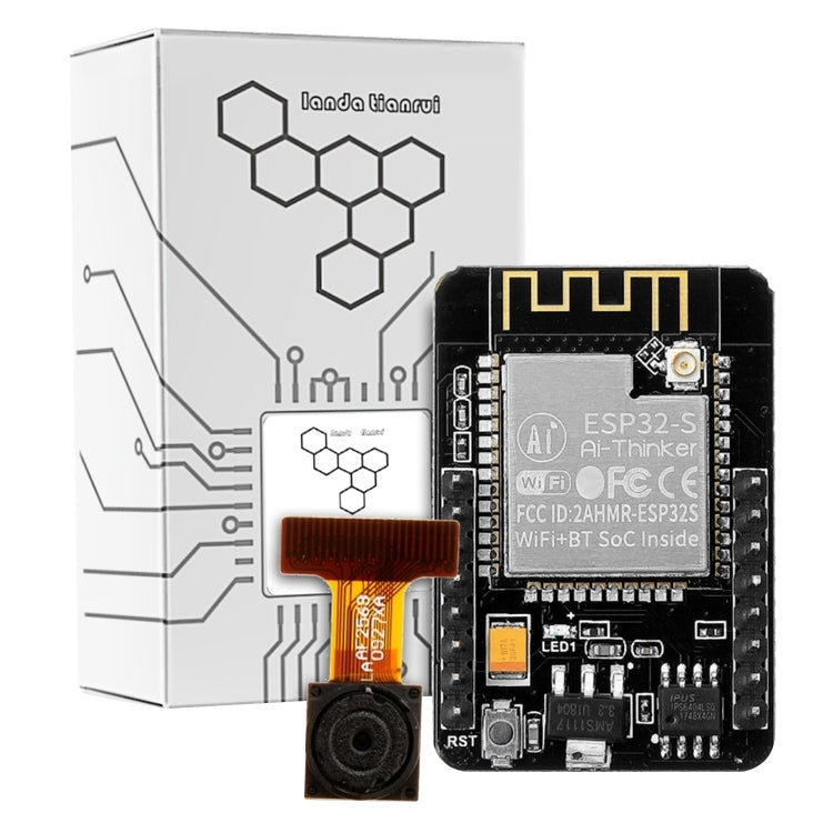 LDTR-WG0271 ESP32-CAM WiFi + Bluetooth Camera Module Development Board ESP32 with Camera Module OV2640 - Boards & Shields by PMC Jewellery | Online Shopping South Africa | PMC Jewellery