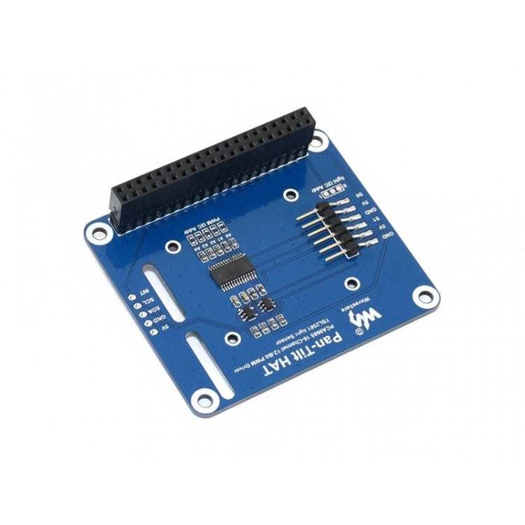 Waveshare 2-DOF Pan-Tilt HAT for Raspberry Pi, Light Intensity Sensing, I2C Interface - free shipping - PMC TechLife - Order now!