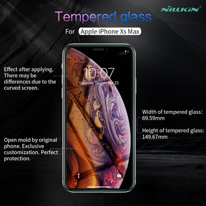 For iPhone 11 Pro Max / XS Max NILLKIN H+ 0.3mm 9H 2.5D Anti-burst Tempered Glass Protective Film - iPhone XS Max Tempered Glass by NILLKIN | Online Shopping South Africa | PMC Jewellery